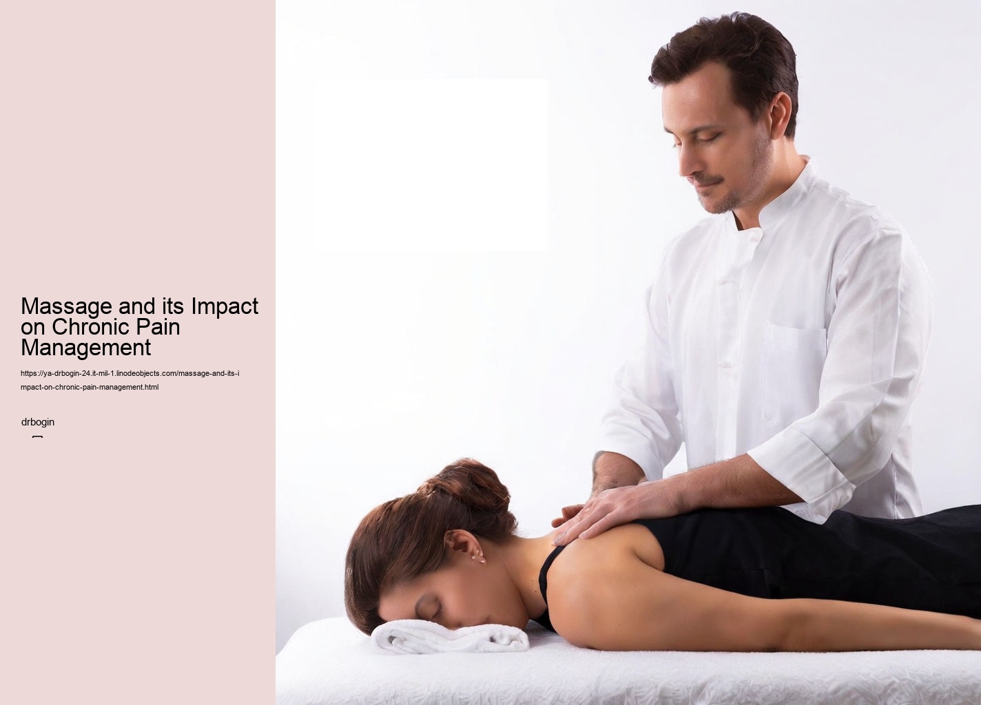 Massage and its Impact on Chronic Pain Management